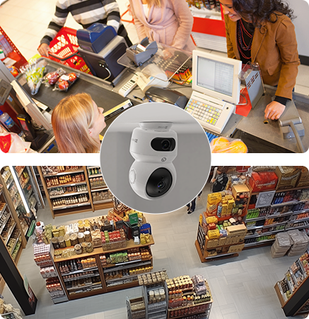 Camara EZVIZ H7C Dual WiFi 2K + 2K