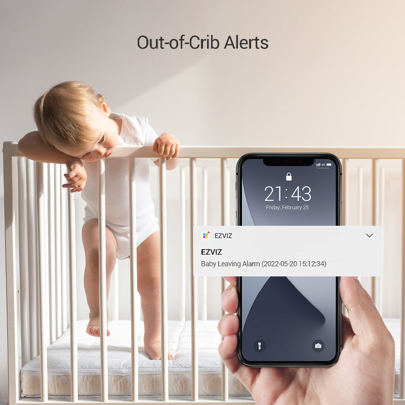 EZVIZ BM1 - Monitor Inteligente para Bebés Azul