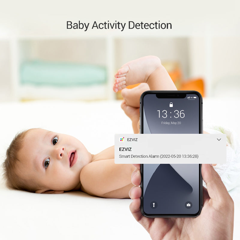 EZVIZ BM1 - Monitor Inteligente para Bebés Azul