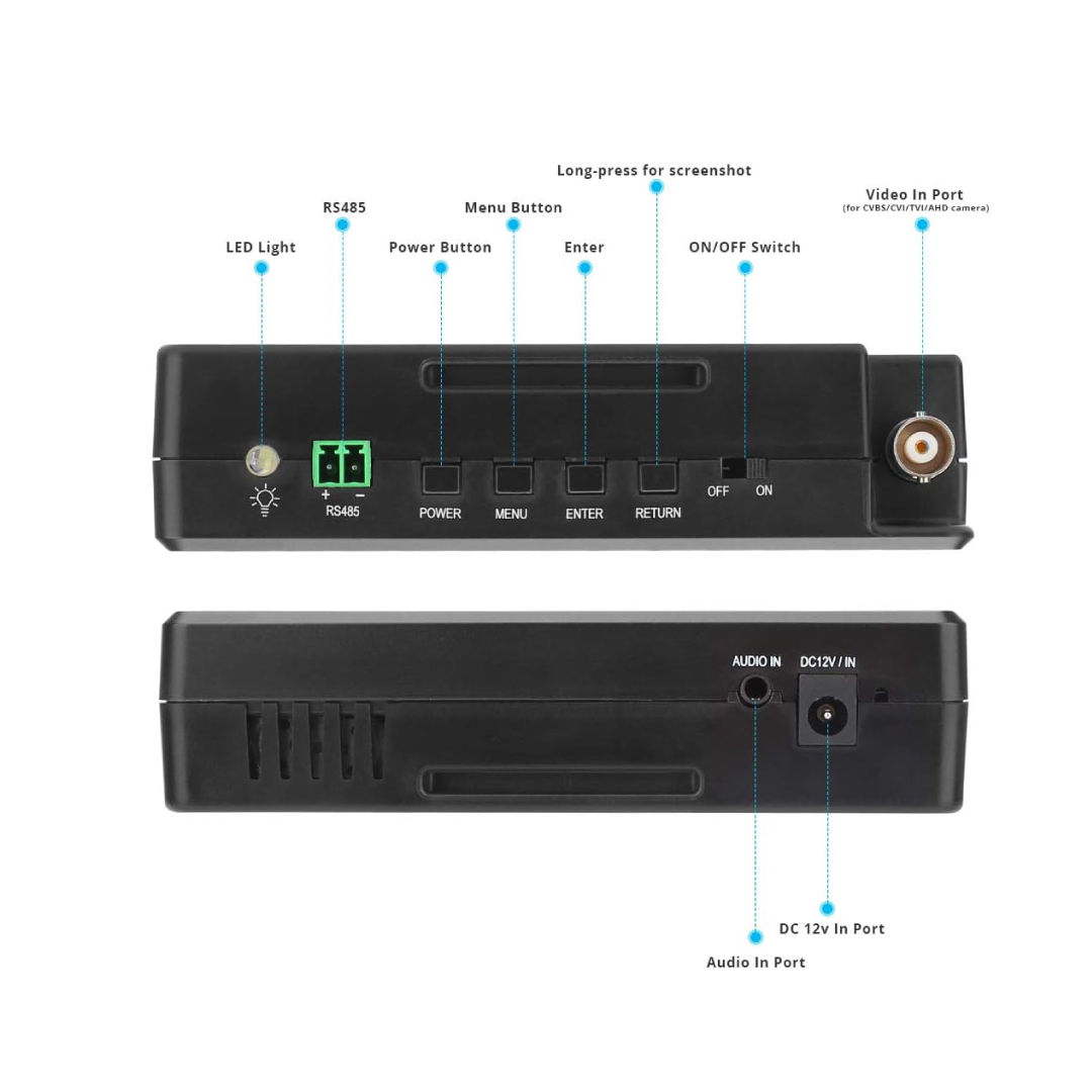 Probador DE LA CÁMARA IP de la muñeca | 5 en 1
