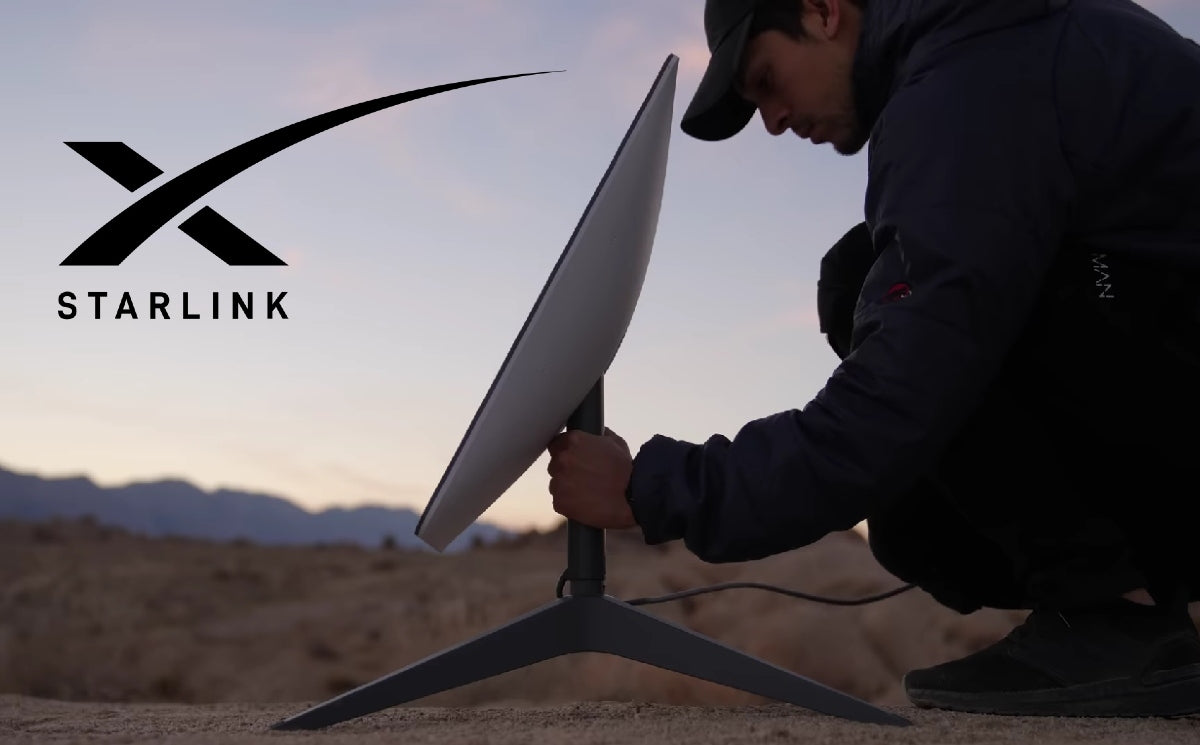 Starlink Internet Satelital Kit (Antena + Router)