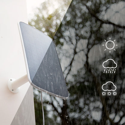 Panel Solar TIPO - C Para Cámara con Batería