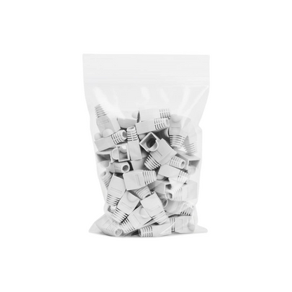 DATACONNECT BOLSA 100 UNIDADES CAPUCHON BLANCO