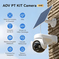 IMOU Cámara AOV PT 5MP, 4G, wifi, Panel solar incluido, IP66