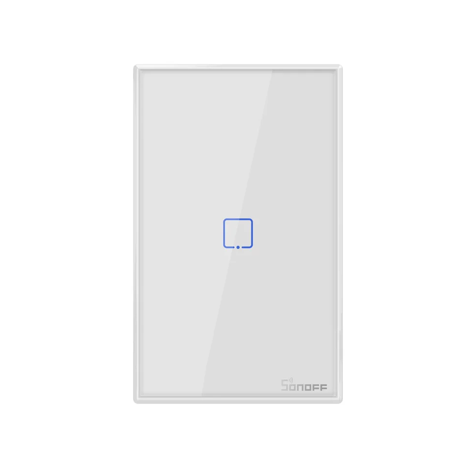 Interruptor Smart 1 Canal Blanco Wifi + Rf T2us1c Sonoff