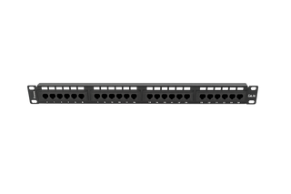 DATACONNECT PLACA PANEL 24 PORTS, 1U CAT5 CAT6, CAT6A