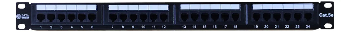 DATACONNECT PATCH PANEL CAT 6, 24 PORTS, 1U, 19