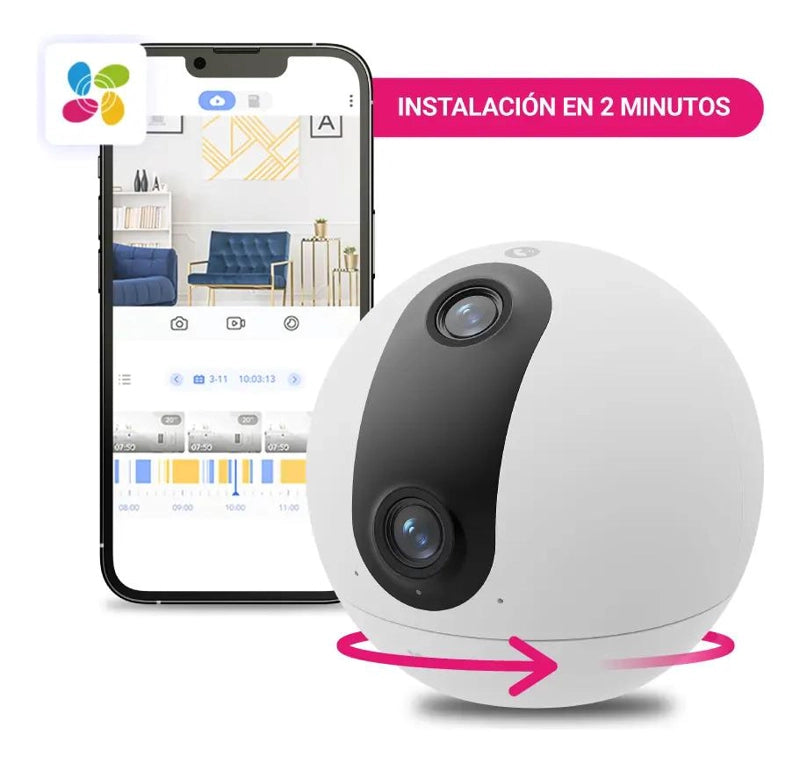 EZVIZ Cámara PT C60P Doble