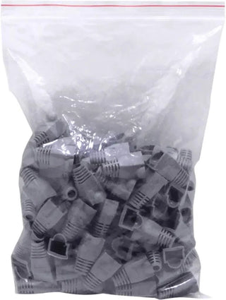 DATACONNECT BOLSA 100 UNIDADES CAPUCHON GRIS