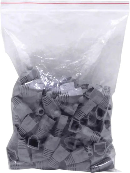 DATACONNECT BOLSA 100 UNIDADES CAPUCHON GRIS